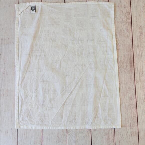Dille & Kamille red façades 100% organic tea towel - Picture 3 of 7